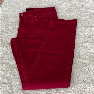 WHBM Red Jeans